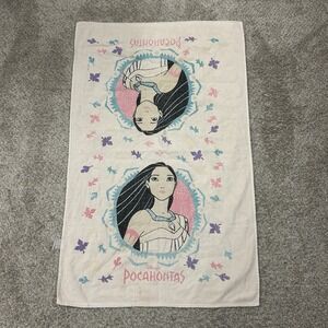Vintage Disney Pocahontas‎ Towel 39" X 24" Cannon 1990s Disney Princess